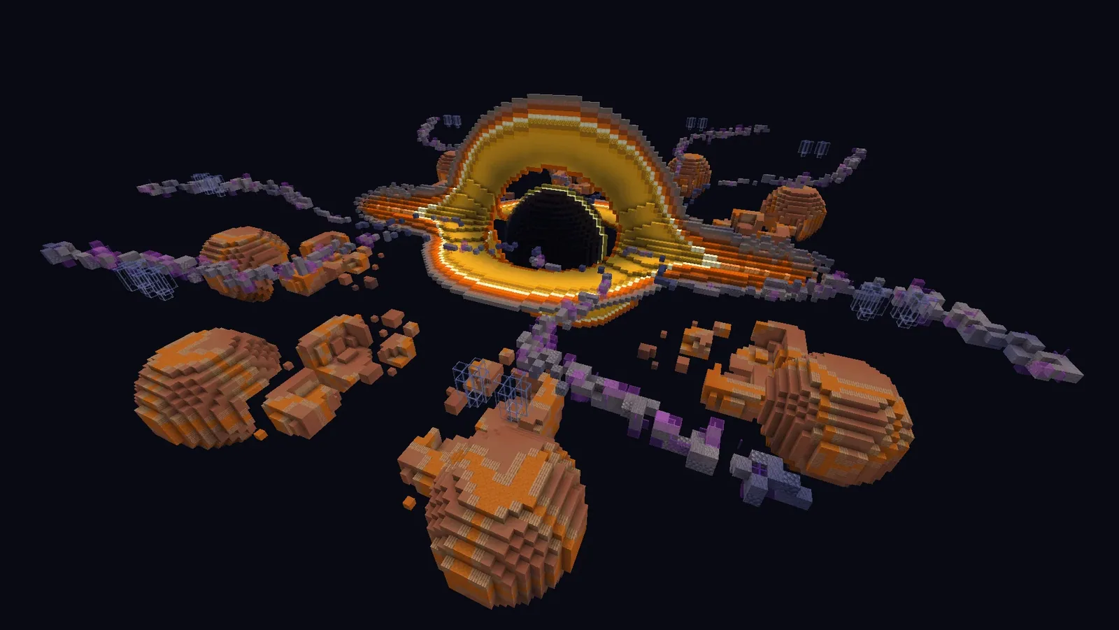 CubeCraft добавил космический набор и три новые карты