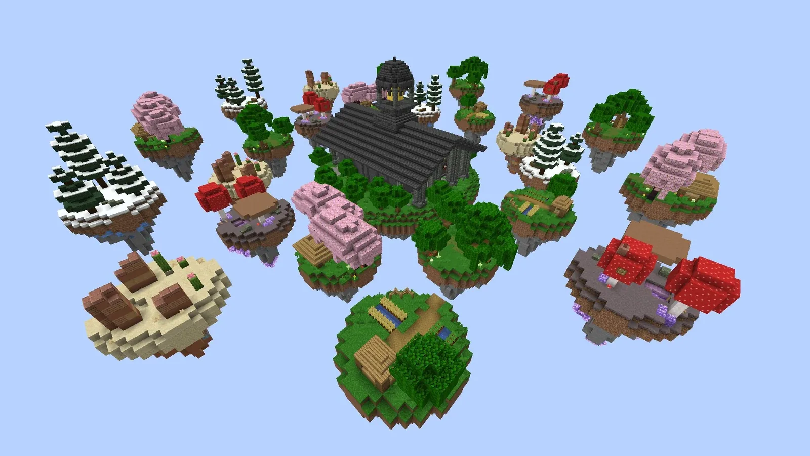 CubeCraft обновил SkyWars: Advanced, эндер-сундуки и карты