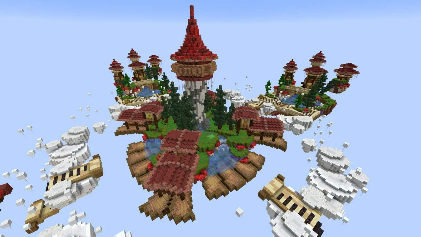 CubeCraft добавил четыре летние карты и новую коллекцию косметики