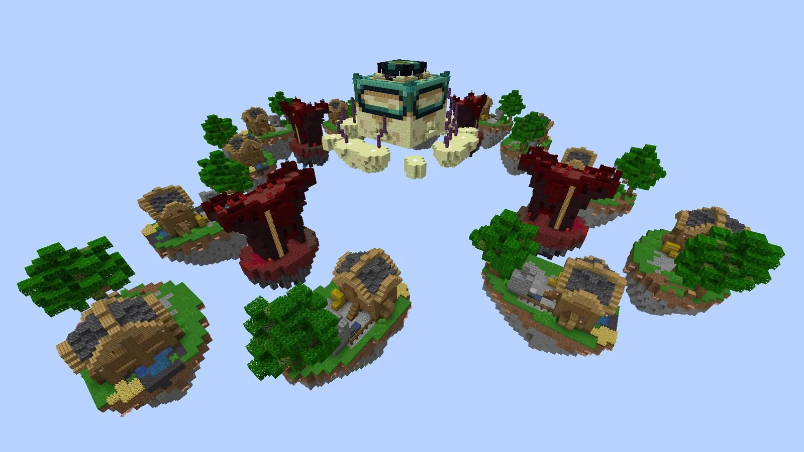 CubeCraft обновил SkyWars: Advanced, эндер-сундуки и карты