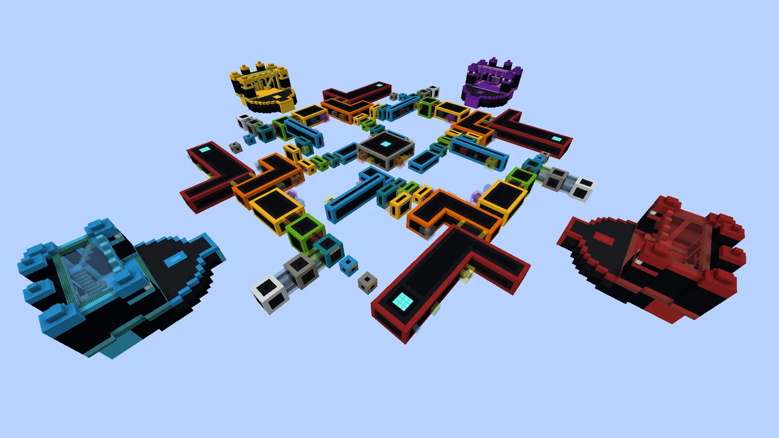 CubeCraft обновил BedWars: предметы, порталы и подбор по навыку