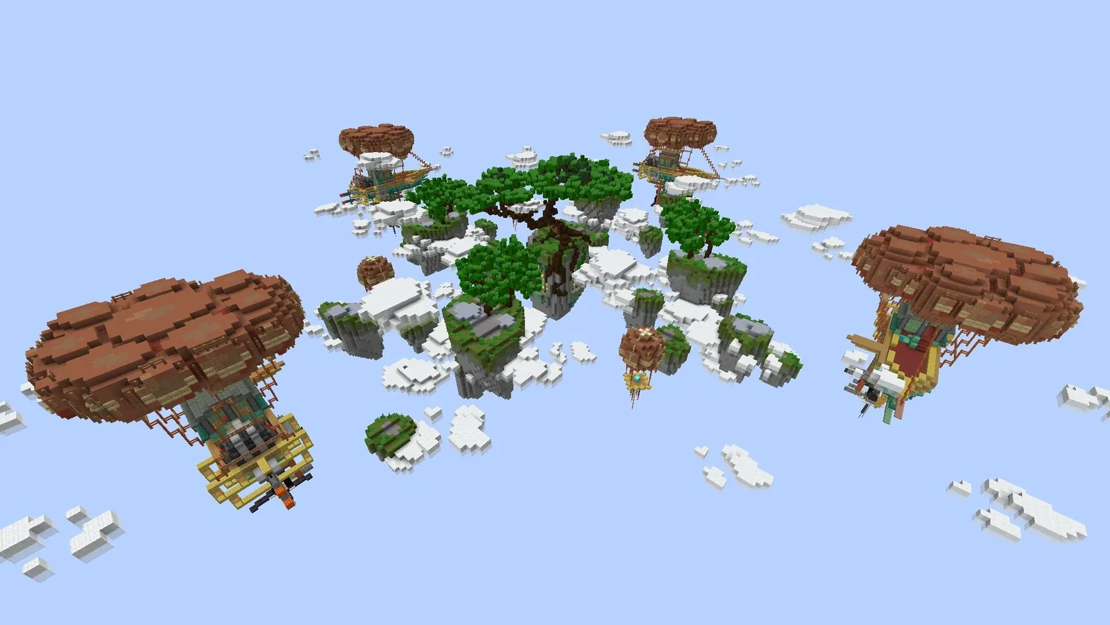 CubeCraft обновил SkyWars: Advanced, эндер-сундуки и карты